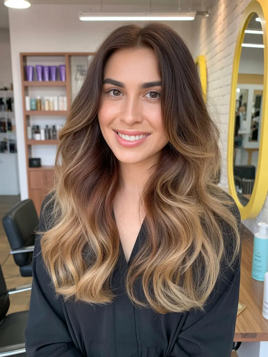 Winter Trending Hair Colors Ideas 2025–2026: Soft Brunettes, Honey Balayage & Chic Seasonal Shades
