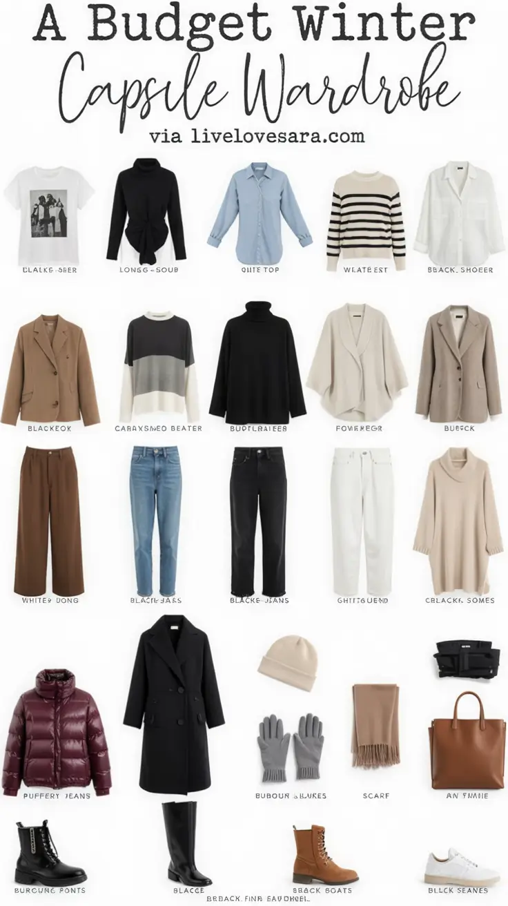 Chic Capsule Wardrobe Outfits 2026 — Minimalist & Seasonal Style Ideas