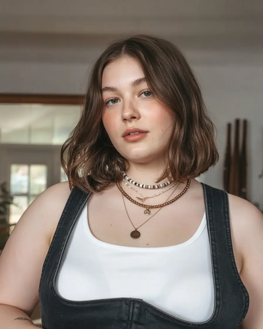 Flattering Hairstyles for Fat Face 2026: Best Haircuts to Slim, Frame & Glow Up Your Look